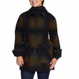 Pendleton Ladies' Wool Blend Topper Coat NWT
